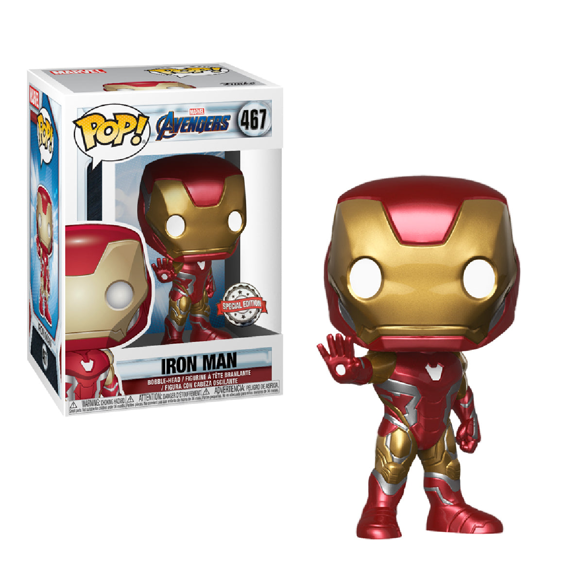 Marvel - Avengers Endgame Iron Man #467 Special Edition Pop! Vinyl Figure