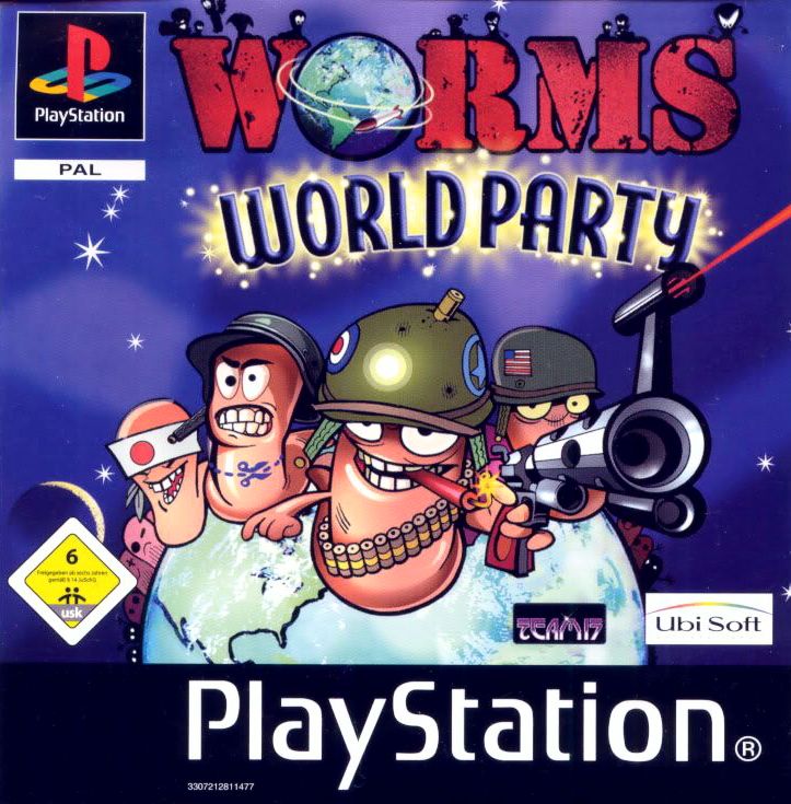 Worms World Party - PlayStation 1 PS1