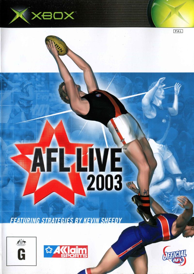 AFL Live 2003 - Xbox Original
