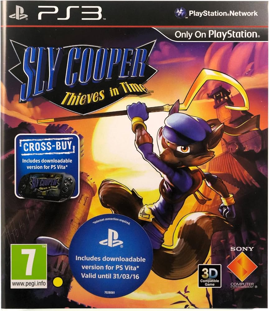 Sly Cooper: Thieves in Time - PlayStation 3 PS3