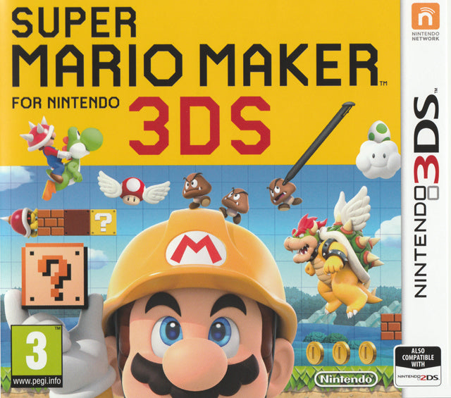 Super Mario Maker for Nintendo 3DS - Nintendo 3DS