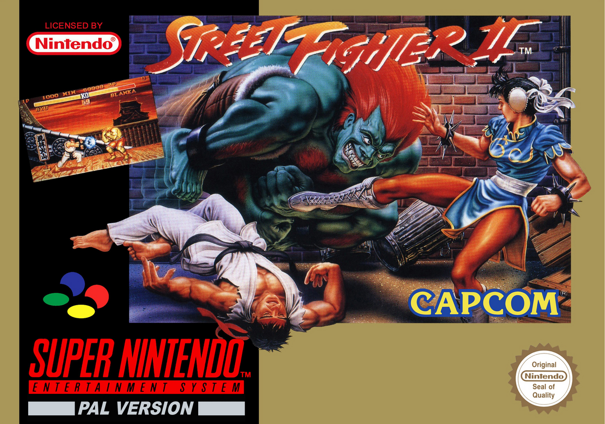 Street Fighter II - Super Nintendo SNES