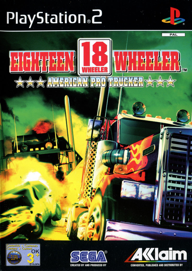 18 Wheeler: American Pro Trucker - PlayStation 2 PS2