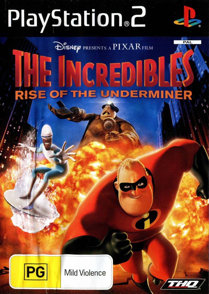 The Incredibles: Rise of the Underminer - PlayStation 2 PS2