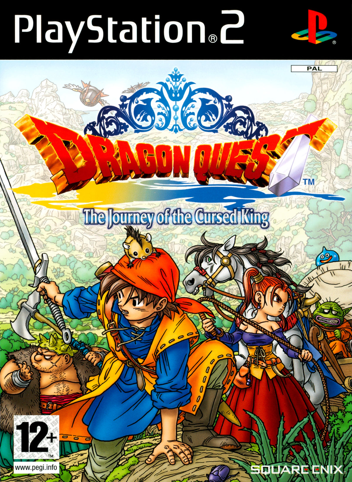 Dragon Quest: The Journey of the Cursed King - PlayStation 2 PS2