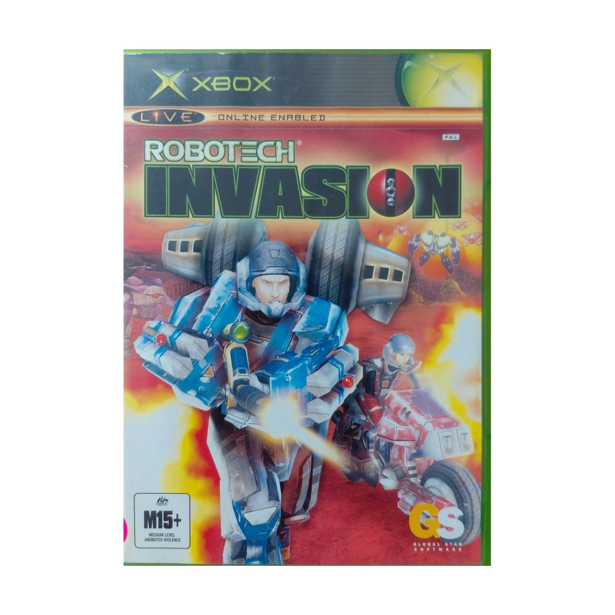 Robotech: Invasion - Xbox Original - front