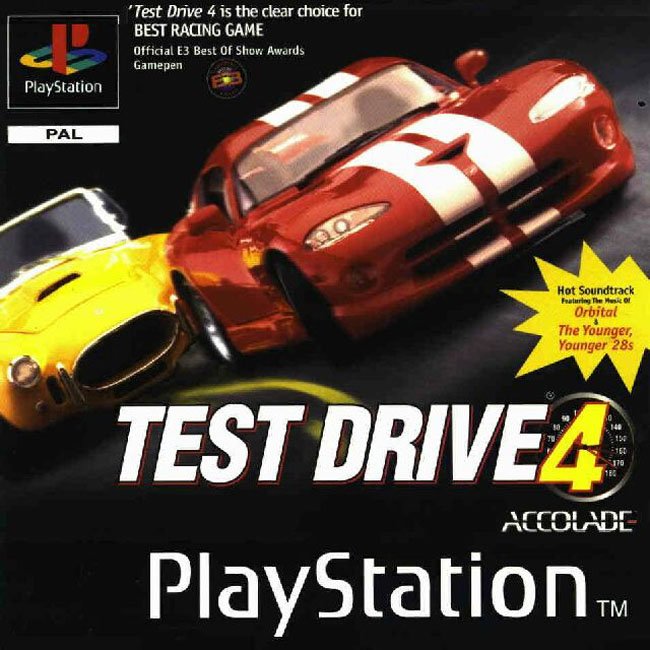 Test Drive 4 - PlayStation 1 PS1