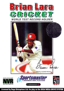 Brian Lara Cricket - Sega Mega Drive