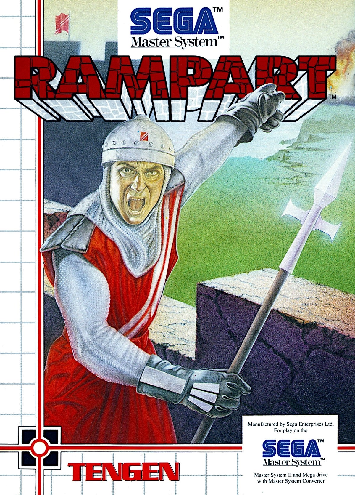 Rampart - Sega Master System