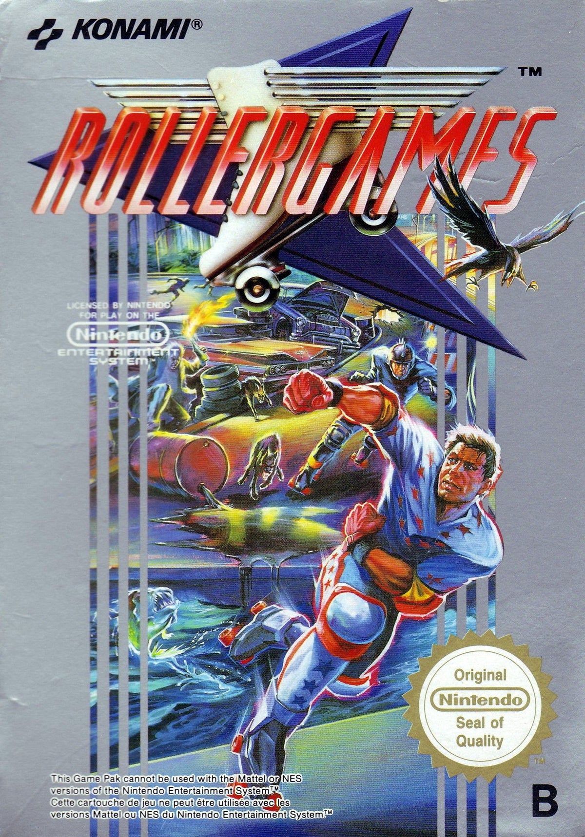 Rollergames - Nintendo Entertainment System NES
