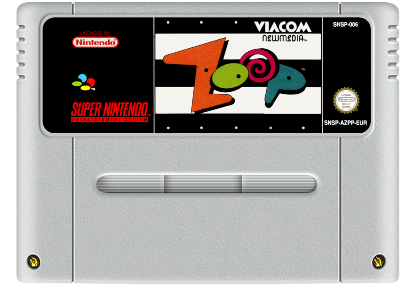 Zoop - Super Nintendo SNES (Cartridge)