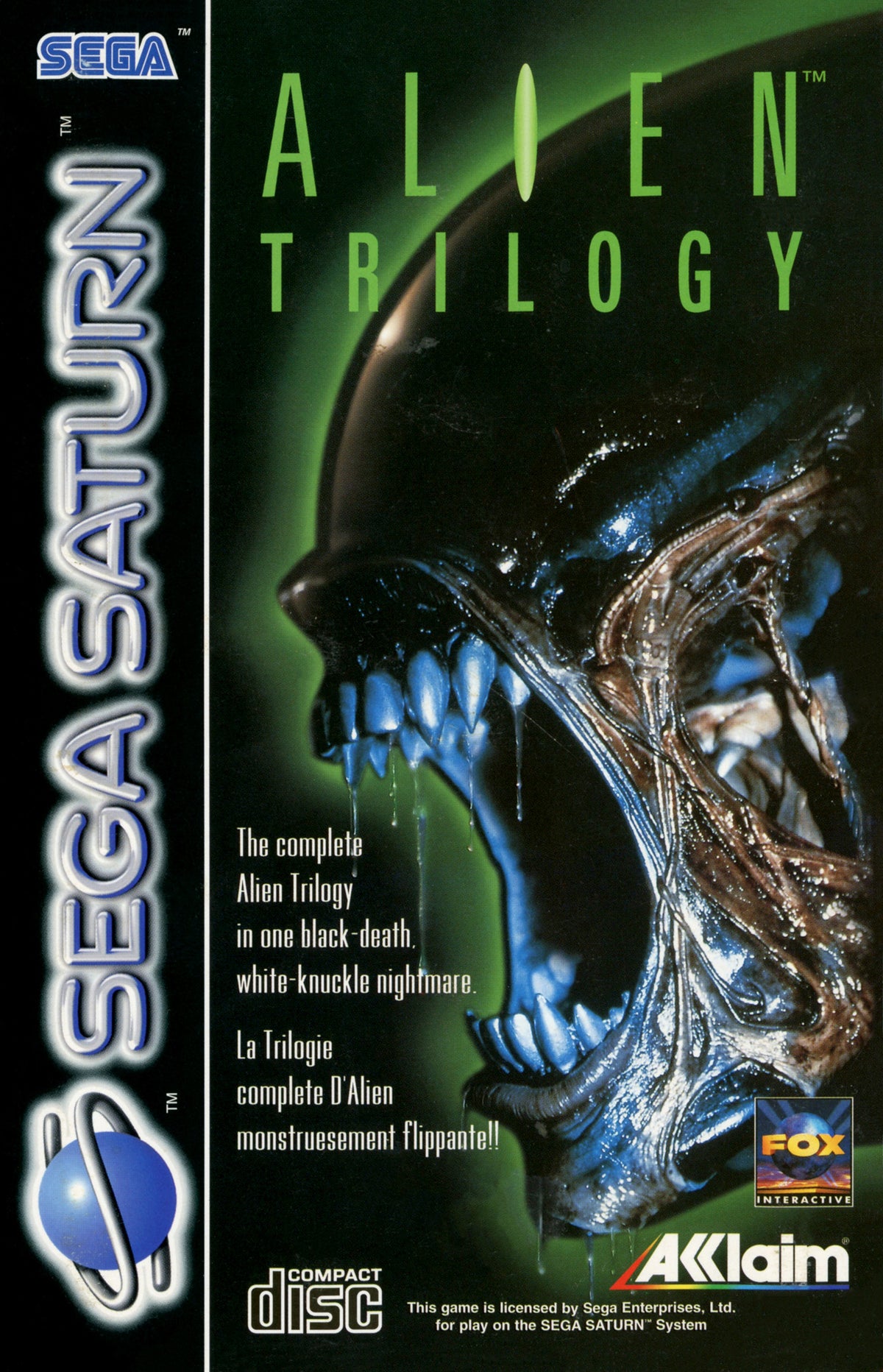 Alien Trilogy - Sega Saturn