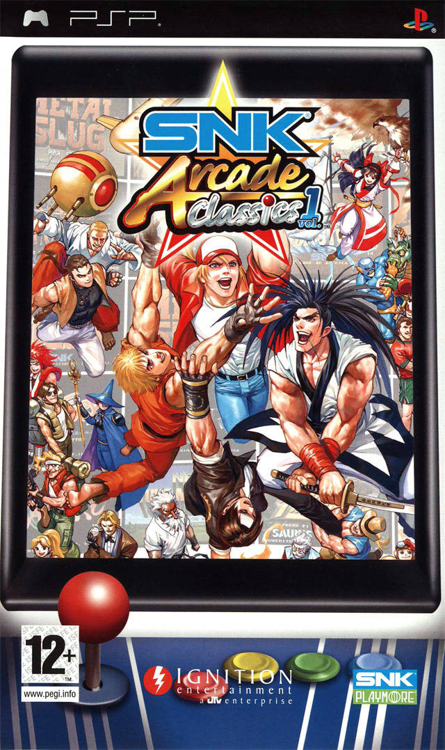 SNK Arcade Classics Vol. 1 - PSP PlayStation Portable