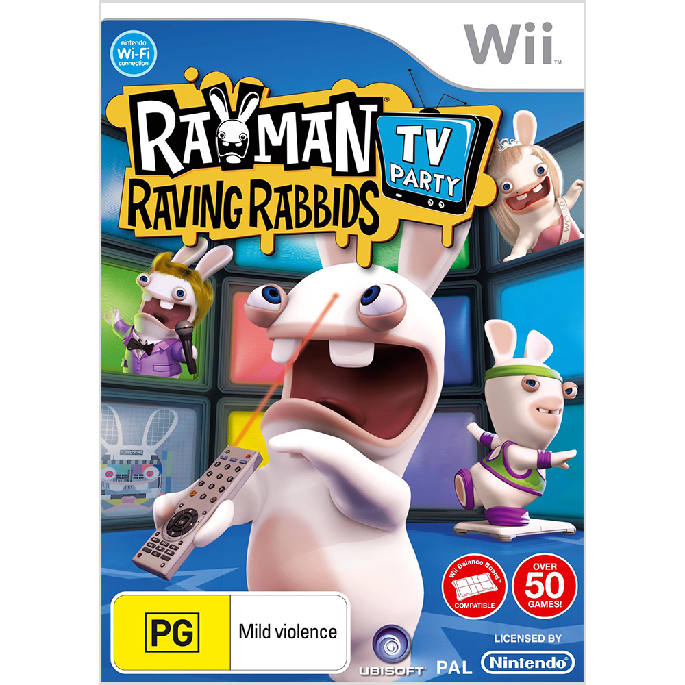Rayman Raving Rabbids: TV Party - Nintendo Wii