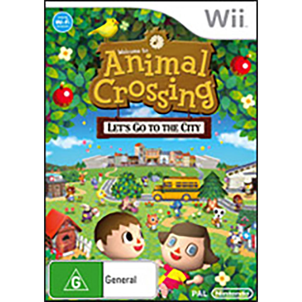 Animal Crossing: Let's Go to the City - Nintendo Wii