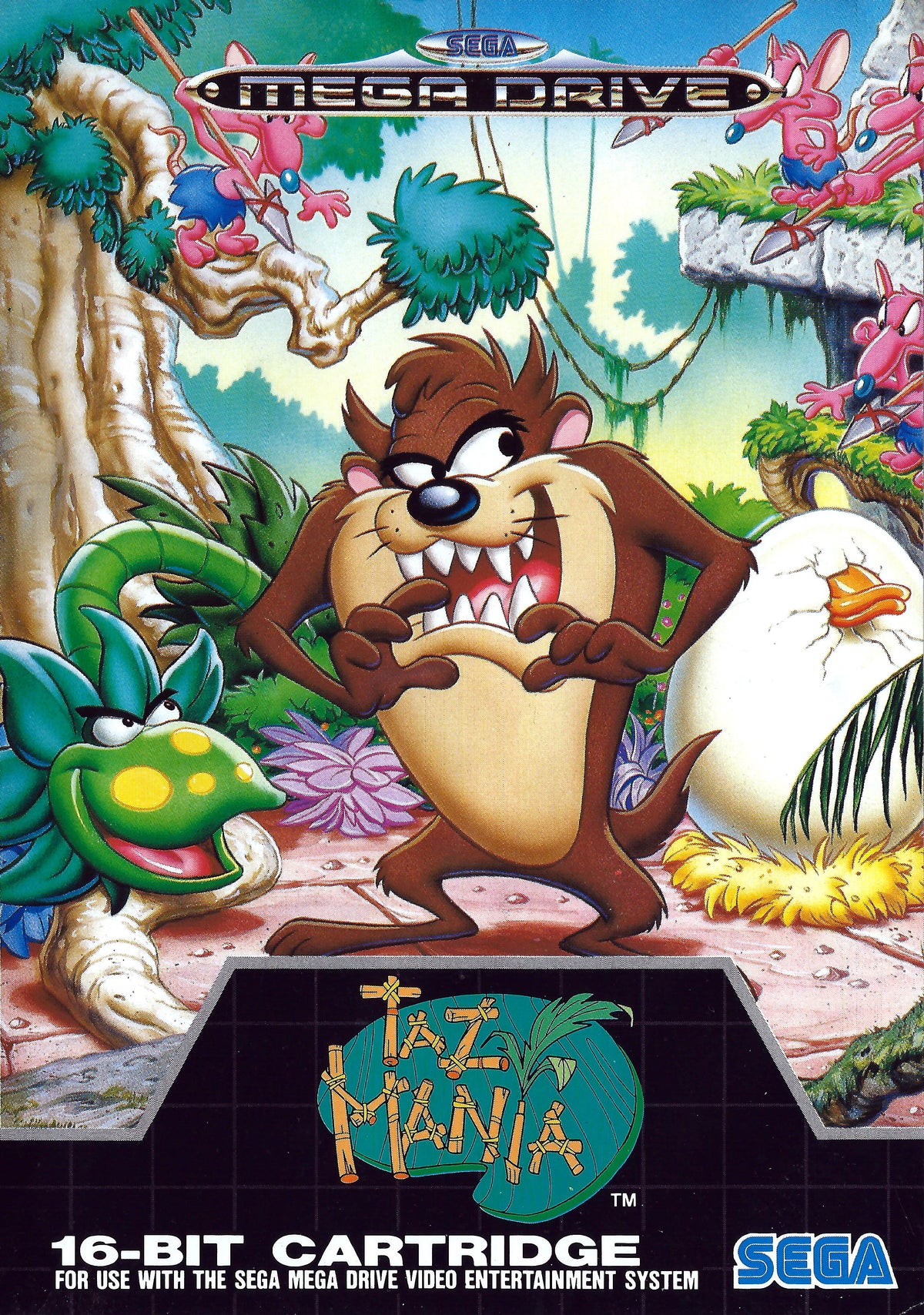 Taz-Mania - Sega Mega Drive