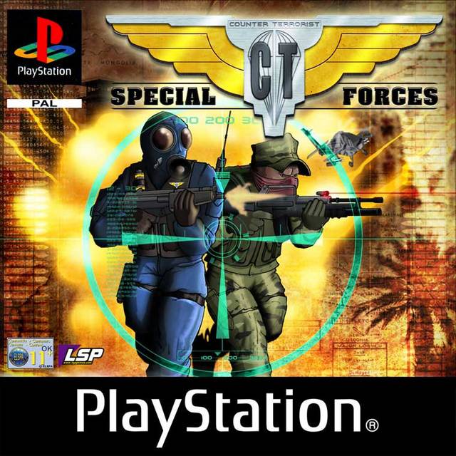 CT Special Forces - PlayStation 1 PS1