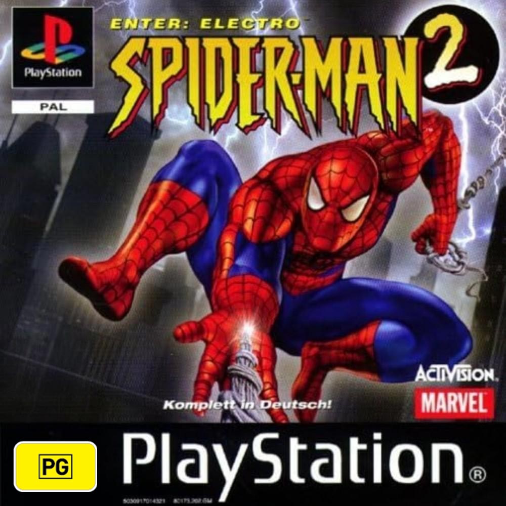 Spider-Man 2: Enter Electro - PlayStation 1 PS1