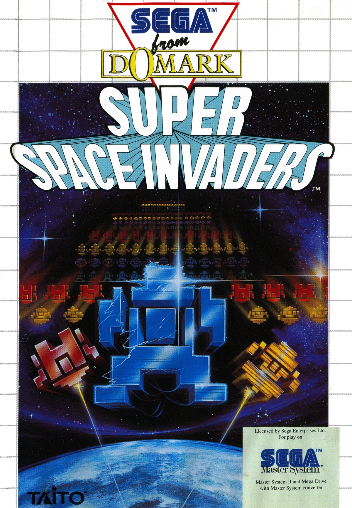 Super Space Invaders - Sega Master System