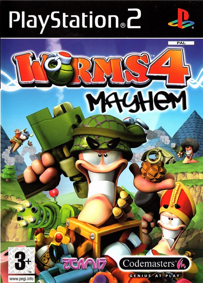 Worms 4: Mayhem - PlayStation 2 PS2