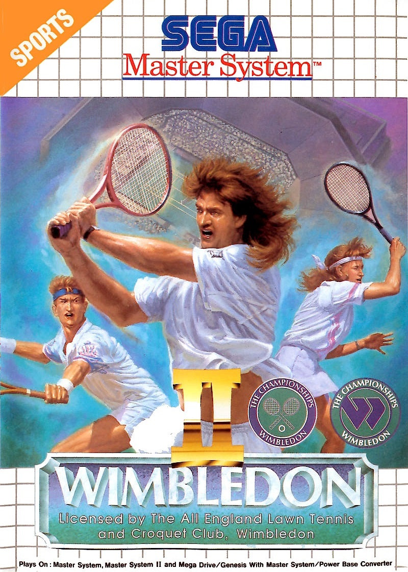 Wimbledon II - Sega Master System