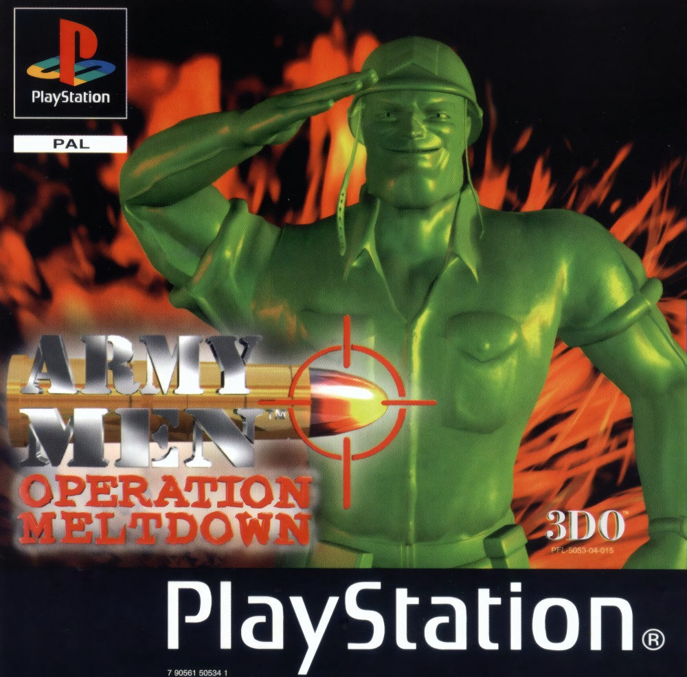 Army Men: Operation Meltdown - PlayStation 1 PS1