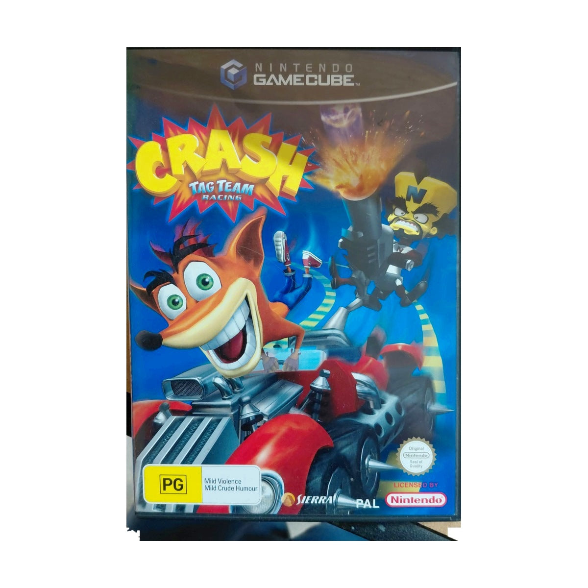 Crash Tag Team Racing - Nintendo GameCube - front