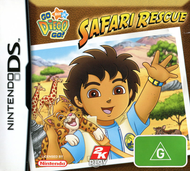 Go, Diego, Go! Safari Rescue - Nintendo DS