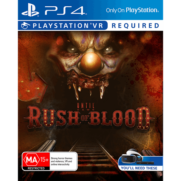 Until Dawn: Rush of Blood - PlayStation 4 PS4