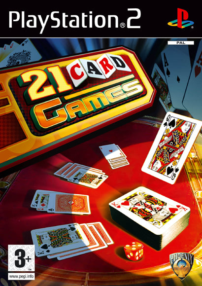21 Card Games - PlayStation 2 PS2