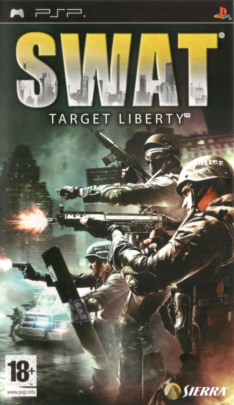 SWAT: Target Liberty - PSP PlayStation Portable