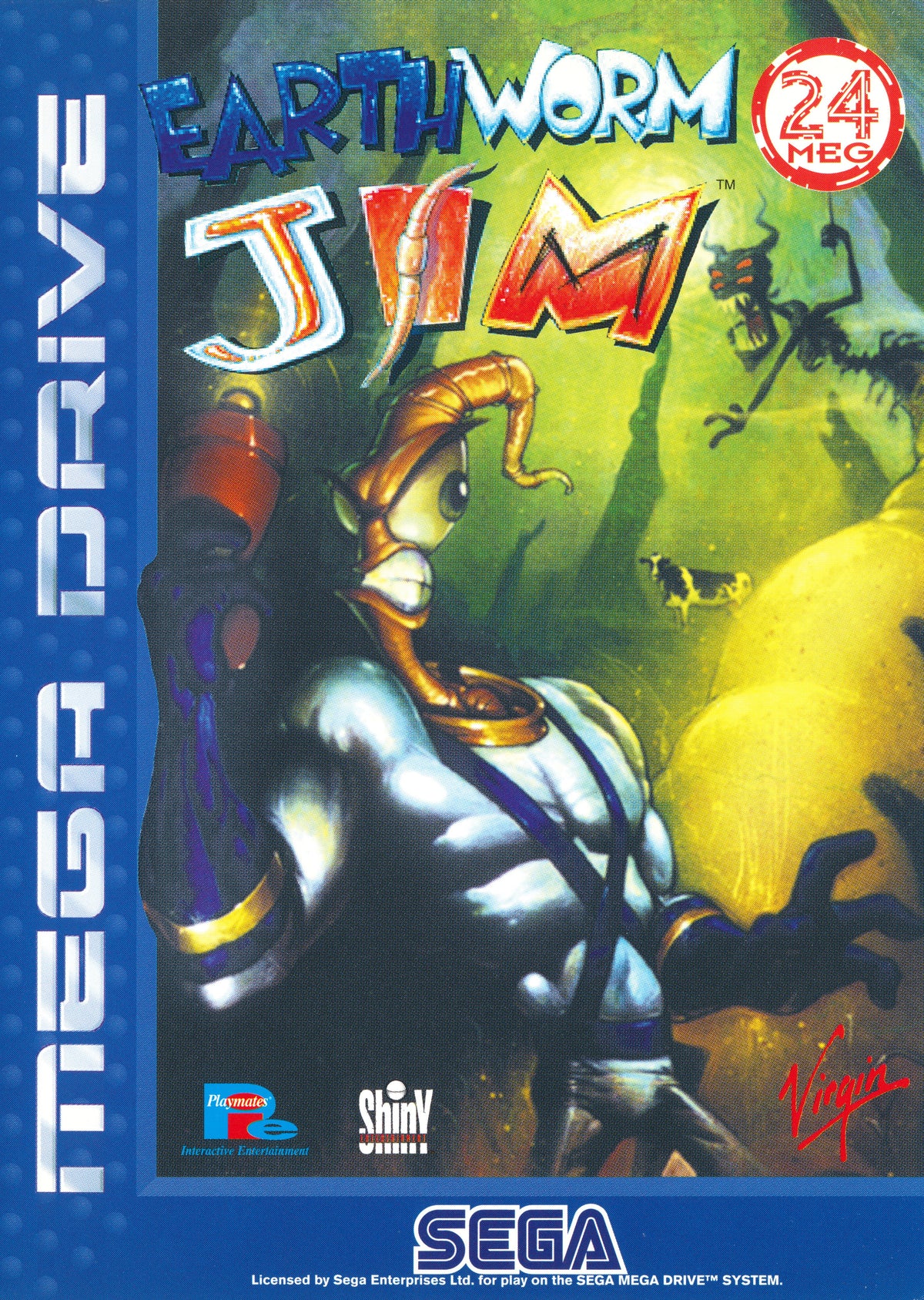 Earthworm Jim - Sega Mega Drive