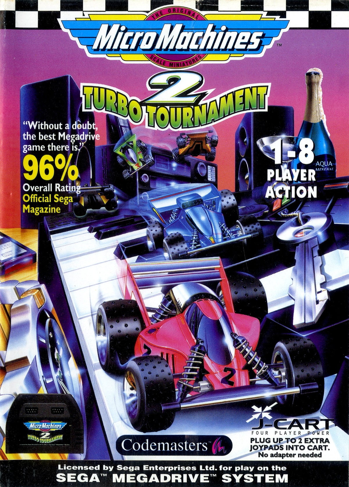 Micro Machines 2: Turbo Tournament - Sega Mega Drive