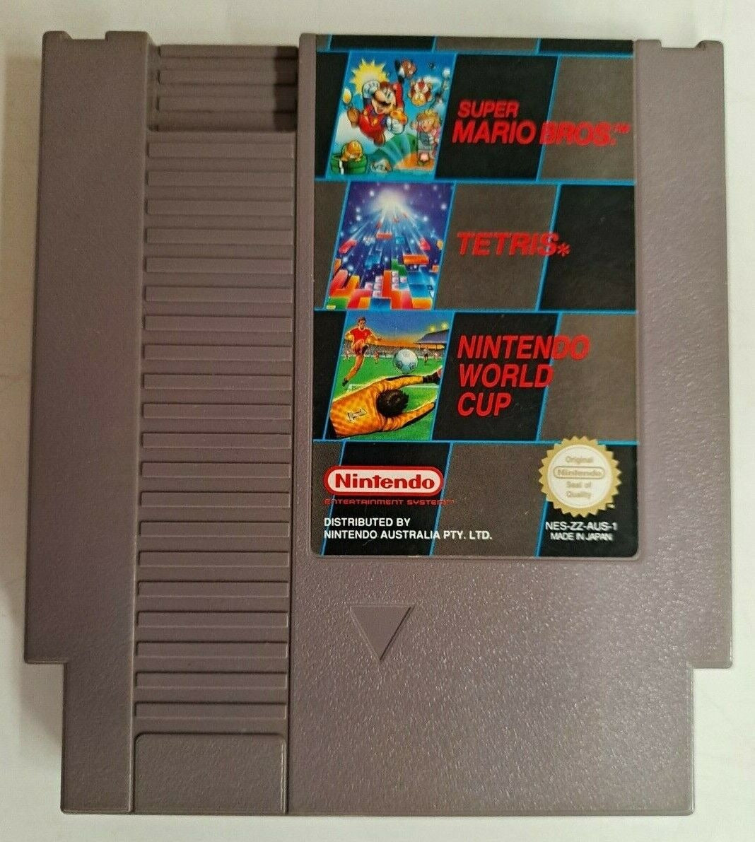 3 in 1: Super Mario Bros. / Tetris / Nintendo World Cup - NES (Cartridge)