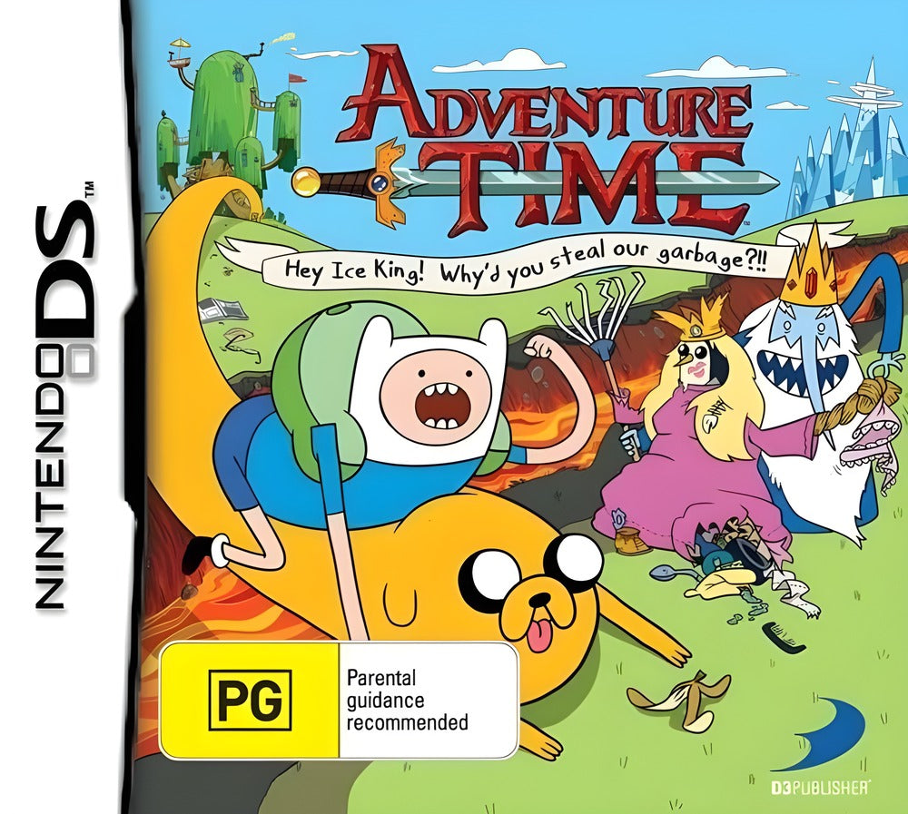 Adventure Time: Hey Ice King! Why'd You Steal Our Garbage?! - DS