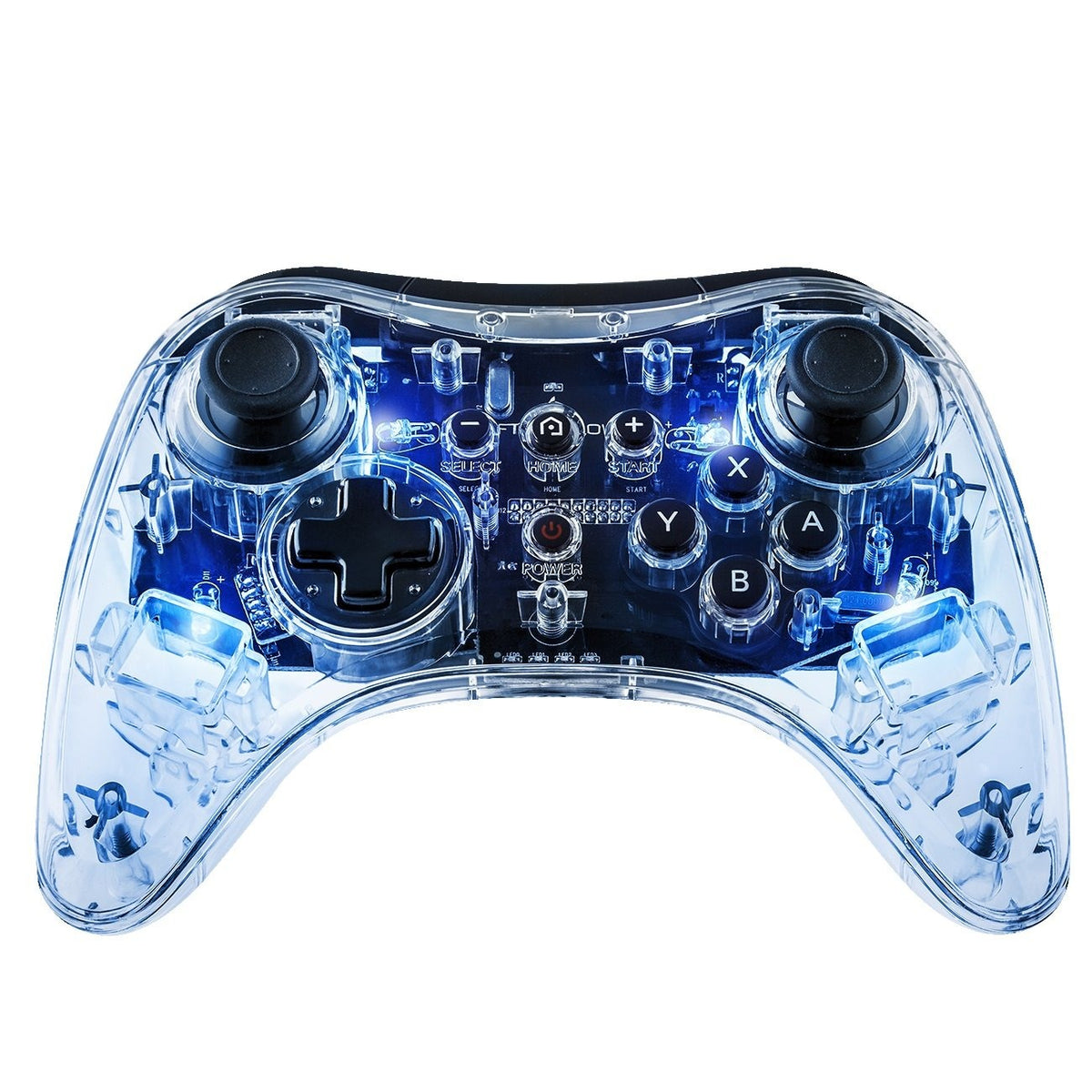 Afterglow Wireless Controller for Nintendo Wii U - Clear