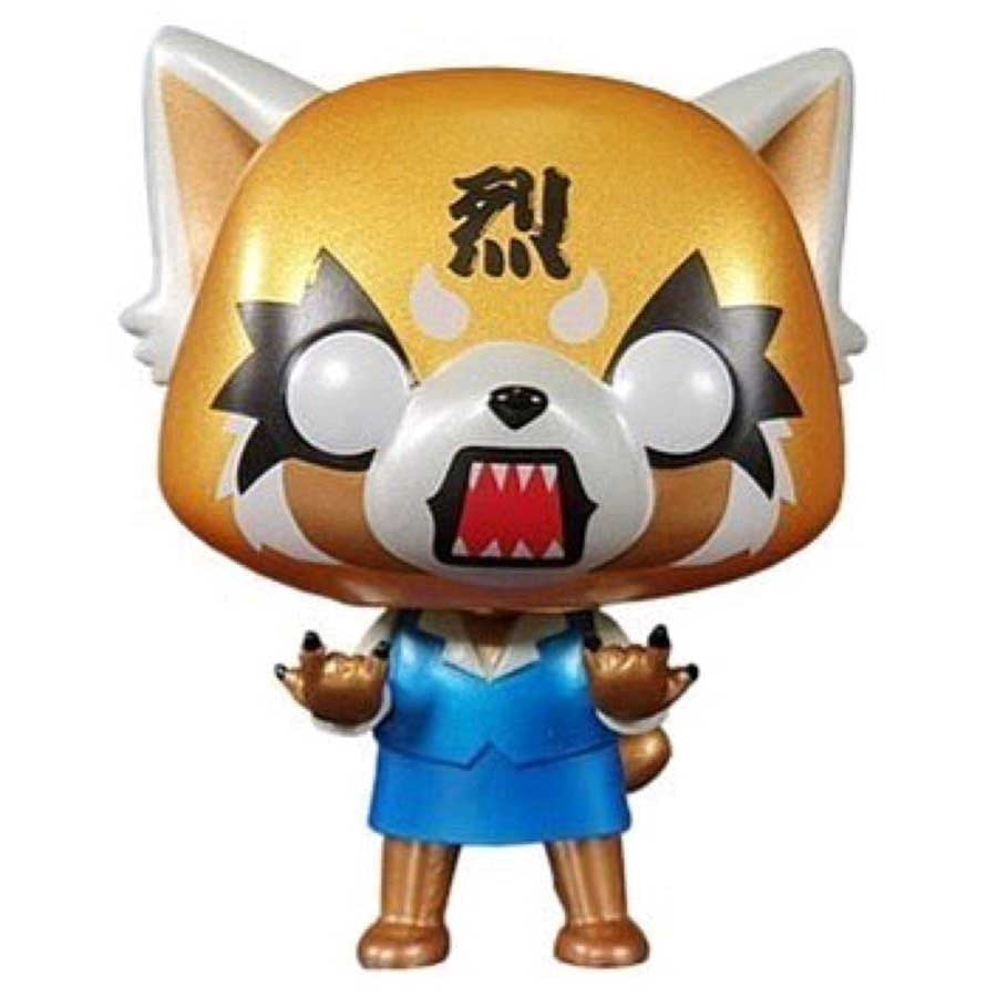 Aggretsuko - Aggretsuko (Rage) Gold Metallic #23 Pop! Vinyl Figure