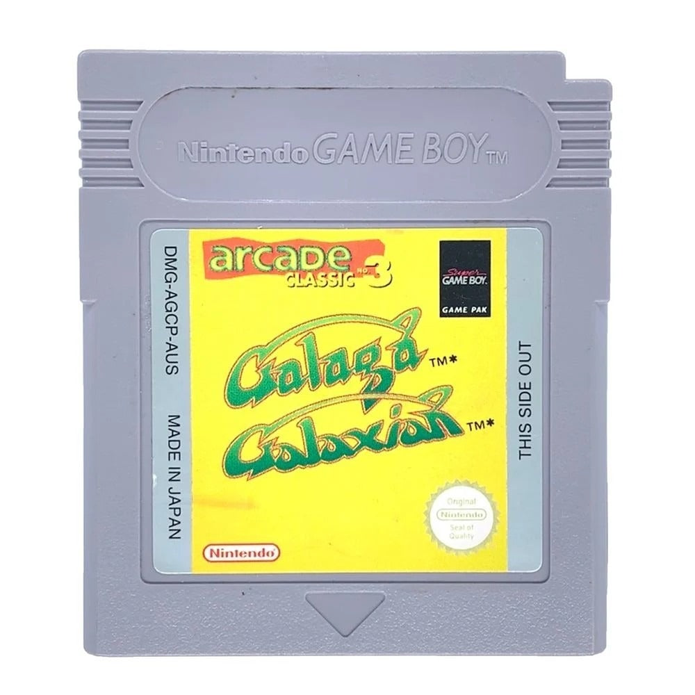 Arcade Classic No. 3: Galaga & Galaxian - Nintendo Game Boy (Cartridge)