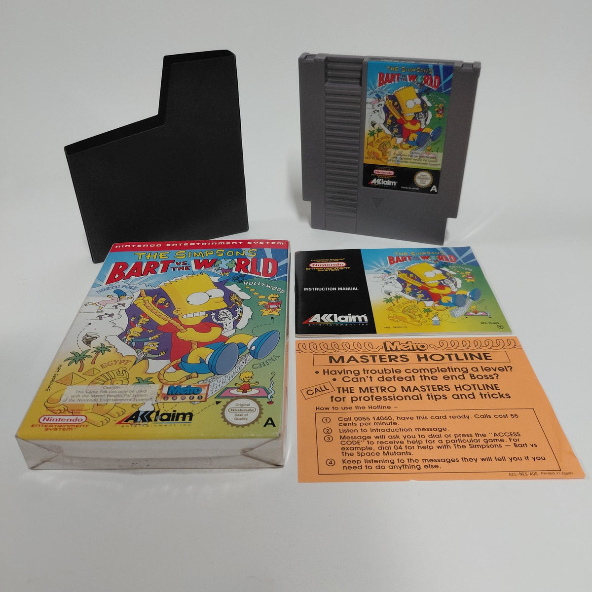 Bart vs. the World - Nintendo Entertainment System NES (Boxed)