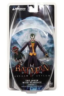 Batman Arkham Asylum Series: Joker with Scarface Collector Action Figure