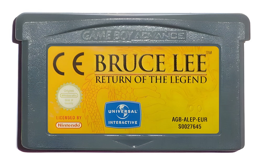 Bruce Lee: Return of the Legend - Nintendo Game Boy Advance GBA (Cartridge)