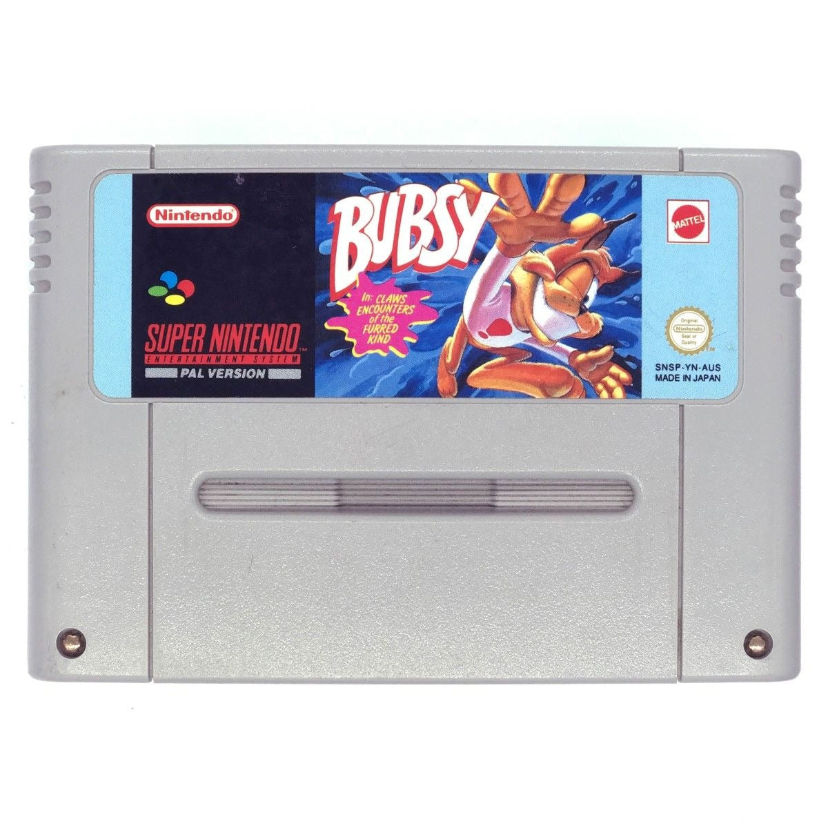 Bubsy in: Claws Encounters of the Furred Kind - SNES (Cartridge)