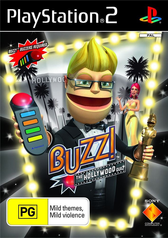 Buzz! The Hollywood Quiz - PlayStation 2 PS2