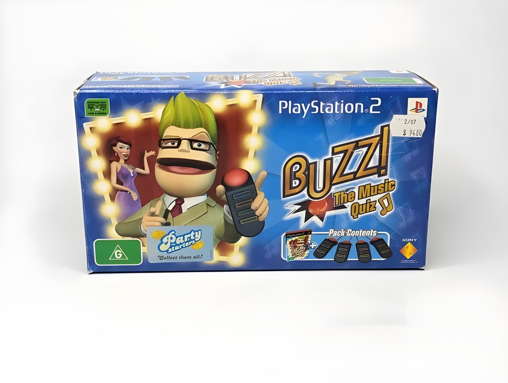 Buzz! The Music Quiz Buzz! Bundle - PlayStation 2 PS2
