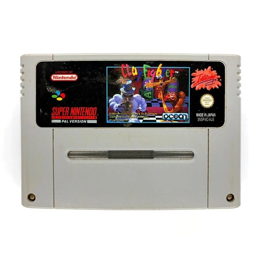 Clay Fighter - Super Nintendo SNES (Cartridge)