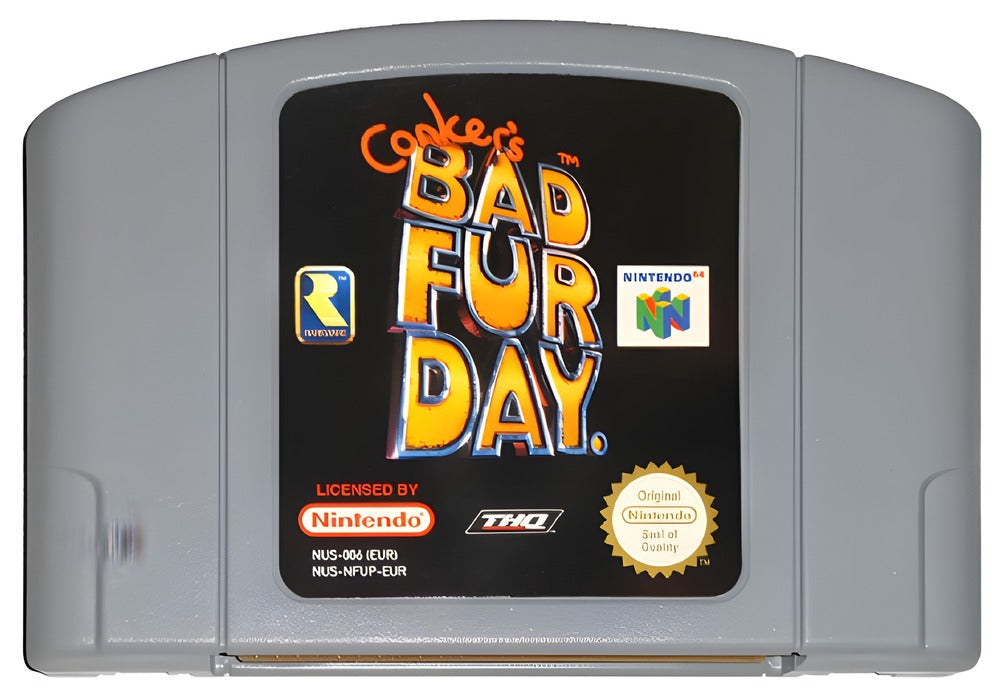 Conker's Bad Fur Day - Nintendo 64 N64 (Cartridge)