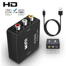AV to HD Converter Box Upscaler 1080p