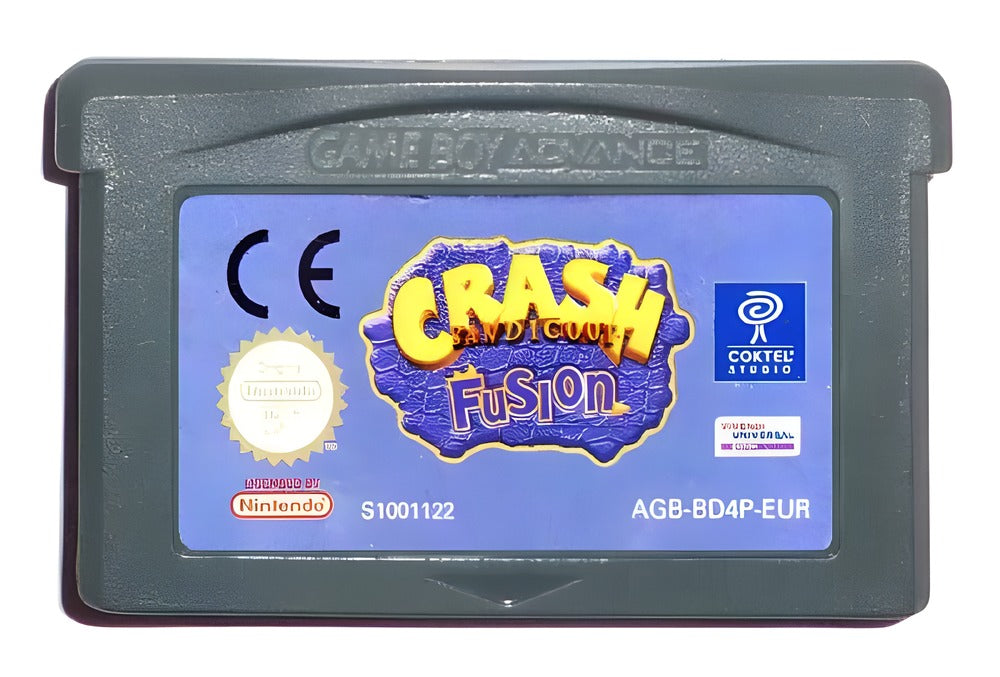 Crash Bandicoot Fusion - Nintendo Game Boy Advance GBA (Cartridge)