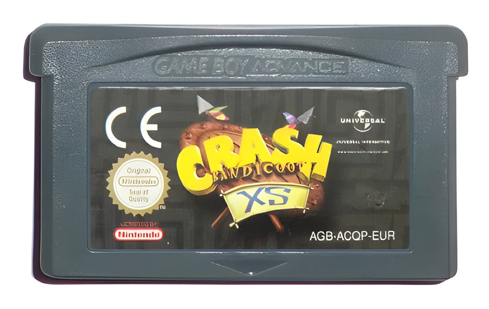 Crash Bandicoot XS - Nintendo Game Boy Advance GBA (Cartridge)