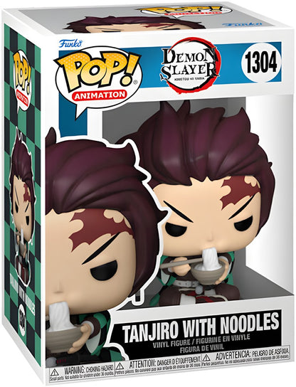 Demon Slayer - Tanjiro Kamado With Noodles #1304 Pop! Vinyl Figure